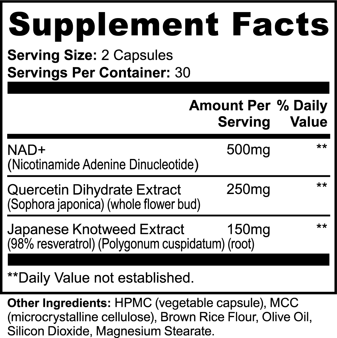 NAD+ Blend